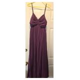 Small purple formal dress