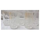 Longchamp style highball glasses