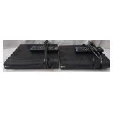 2 LG DP132H DVD players