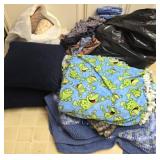 Huge estate lot of blankets and more