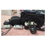 Lot of cameras