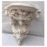 Garden wall corbel shelf