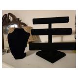 Lot of two Jewelry Display Stands