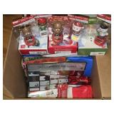 Lot of 4 ft Christmas Tree & Christmas Decor