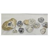 Lot of Raw Natural Geodes w Druzy Quartz Inside