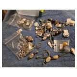 Lot of Keychains & Supplies