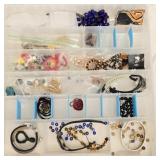 Case of Misc Watches Beads Jewelry Etc