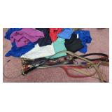 Estate lot of shirts and belts