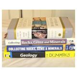 Lot of 4 Geology Rocks Minerals & Gems Books