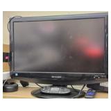 Sharp TV with Roku & Remote