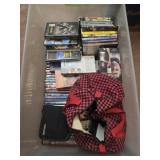 Estate lot of DVDs and VHS tapes