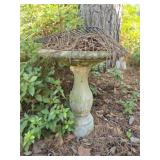 Concrete 2pc bird bath