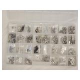 Case of Misc Metal Jewelry Pieces