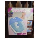 New foot bath with heat