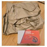 Brown Coleman Air Mattress with Quick Pump