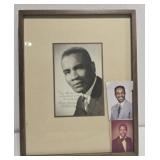 Arthur Huguley autographed photo