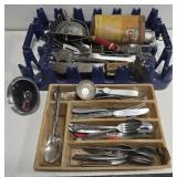 Estate lot of vintage kitchen utensils