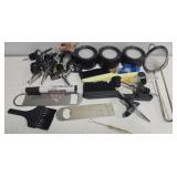 Estate lot of bottle pourers and more