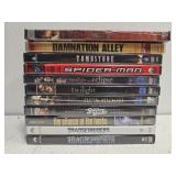 Lot of used like new DVDs