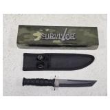 Survivor Pocket Knife with Sheath