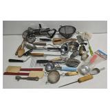 Estate lot of kitchen utensils and more