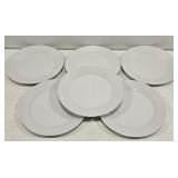 Lot of 6 Ceramic World Market Plates