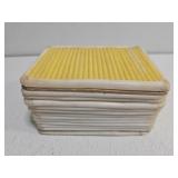 Handmade plastic straw box