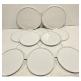 Crate & Barrel Northbrook Ceramic Plates AS IS