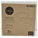 Project Source LED Flush mount Ceiling Fixtures