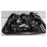 Tray of Caster wheels