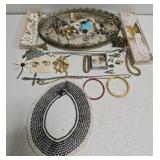 Estate lot of jewelry and more