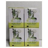 4 boxes of black 5.5" plastic stirrers