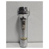 Vintage aluminum flashlight