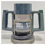 Black & Decker 1 ï¿½ HP Router Tool WORKING