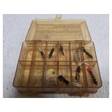 Lot of small fishing hooks