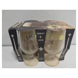 Set of 4 goblets