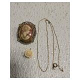 Lot of 3 jewelry pieces
