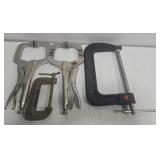 Lot of 4 clamps