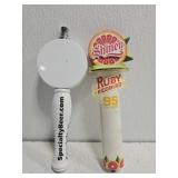 Lot of 2 tap handles ruby redbird