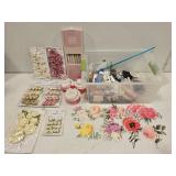Lot of Misc Arts & Crafts Items Candles & More
