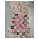 Multicolored handmade cloth