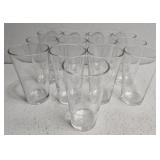 Lot of 13 beer glasses