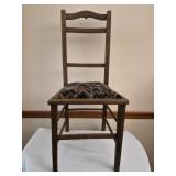 Vintage ladder back chair