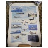 Signed Jay Hurst Gathering of Eagles rolled print