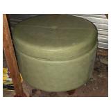 Olive Green Ottoman