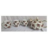 Royal Albert Tea pot 3 cups old country road