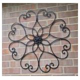 Metal wall decor