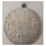 PURE Silver 1964 Munchener Oktoberfest Medallion