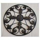 Metal wall decor
