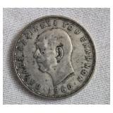 1960 Greece 20 Drachmai silver